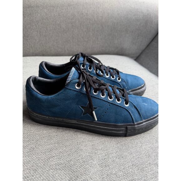 Thisisneverthat x Converse One Star Low 'New Vintage' Blue Sz M 10.5 W 12 - Picture 4 of 15